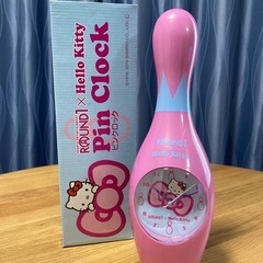 【未使用品】置き時計　ハローキティ　
