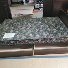 無料 中古セミダブルベッド
