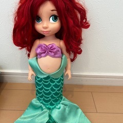 　アリエル&モアナ　フィギュア人形セットの画像
