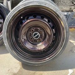中古　16インチ　鉄ホイールの画像