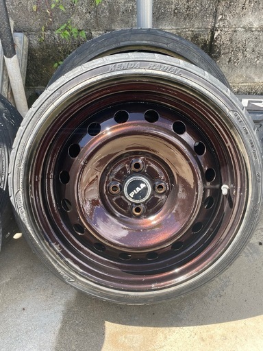 中古　16インチ　鉄ホイール