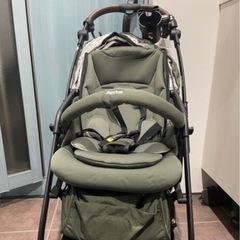 【使用期間半年程、おまけ４点付き】ab型ベビーカーの画像
