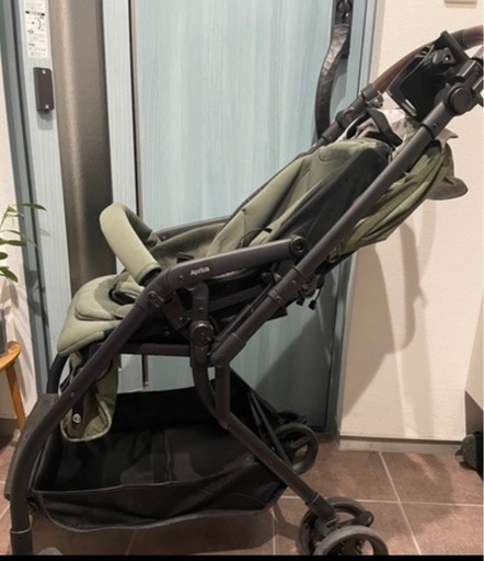 【使用期間半年程、おまけ４点付き】ab型ベビーカー