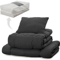 アイリスプラザ すぐ使える&洗える布団4点セット シングルの画像