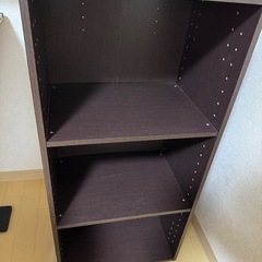 カラーボックス　3段