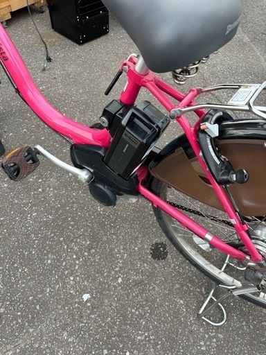 ブリヂストン 	アシスタDX ピンク 電動アシスト自転車 24インチ 3段階切替