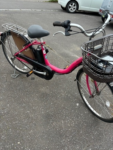 ブリヂストン 	アシスタDX ピンク 電動アシスト自転車 24インチ 3段階切替