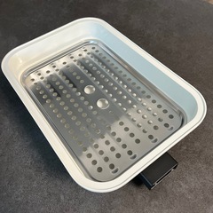 レコルト　ホットプレート(フラット、タコヤキ、深鍋 一部未使用)の画像