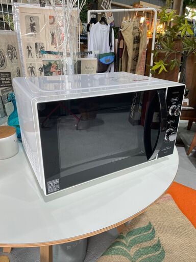 【 TOSHIBA 】東芝 電子レンジ ER-SM17 2020年 ホワイト シンプル操作 一人暮らし 単身赴任