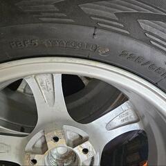 スタッドレス　アイスガード２本のみ　ハリアー使用　スペアにいかがですか？の画像