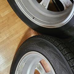 スタッドレス　アイスガード２本のみ　ハリアー使用　スペアにいかがですか？の画像