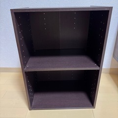 カラーボックス　2段