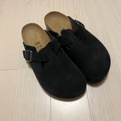 ビルケンシュトック ボストン スエード レザーの画像