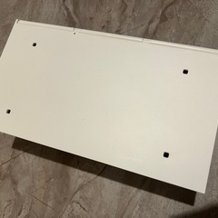 美品　ホワイト　ペーパーケースの画像