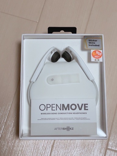 【美品】AFTER SHOKZ OPENMOVE/ アフターショックス　オープンムーブ(骨伝導イヤホン)
