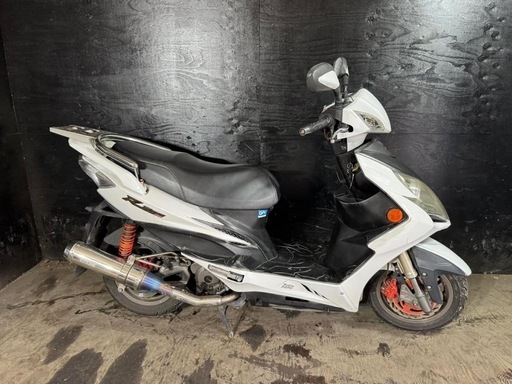 ★支払総額7.8万円★買取強化中！引き上げも可能です！ キムコ レーシングキング180  社外マフラー！社外リアサス！180cc！高速乗れる！通勤通学に♪