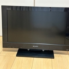 SONY BRAVIA 2010年製　22型HDD内蔵型液晶テレビ
