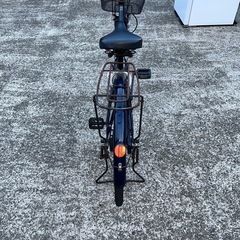 ★サビあり 動作良好★24インチ 自転車 miwa★紺★ママチャリ★の画像