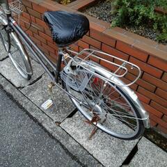 (chariyoshy出品)26インチ自転車、グレーの画像