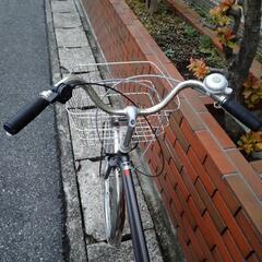 (chariyoshy出品)26インチ自転車、グレーの画像