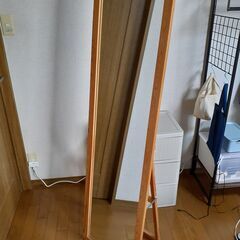 【中古】鏡　姿見　ミラー