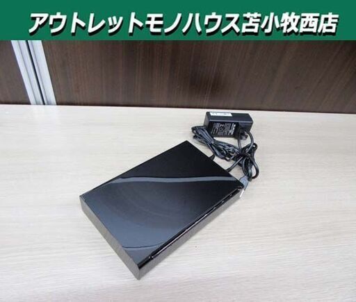 ELECOM 外付けハードディスク 2.0TB ELD-HTV020UBK テレビ録画対応 ACアダプター付 USBケーブル付 HDD 中古 エレコム 苫小牧西店