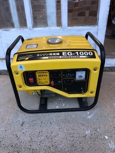 解体日程決まりました！　ナカトミ発電機です。