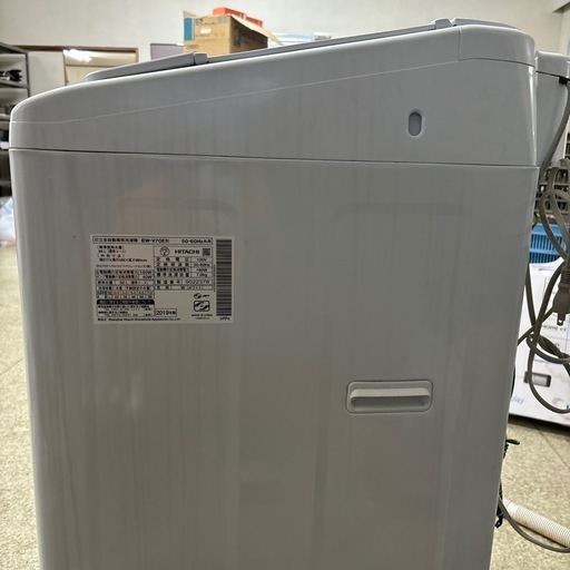 日立 2019年生 ビートウォッシュ 全自動電洗濯機 BW-V70E形