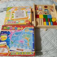 アンパンマンらくがき教室、つみき、3Dマジックお絵描きボード