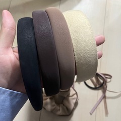 シュシュ　カチューチャ　リボンの画像