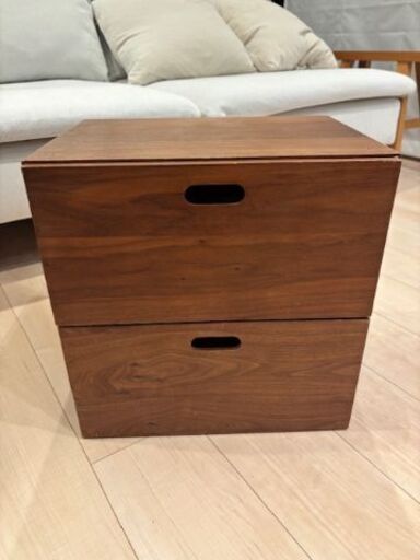 無印良品　スタッキングチェスト・引出し・2個