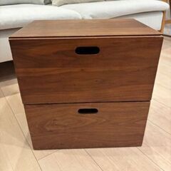無印良品　スタッキングチェスト・引出し・2個　