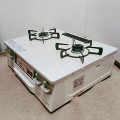 🍎未使用 リンナイ ガステーブル ラクシエファイン グリル付 都市ガス用 左強火力 KG66VTWLの画像