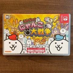 【未使用に近い　美品‼️】ふたりで！にゃんこ大戦争　Switchソフト