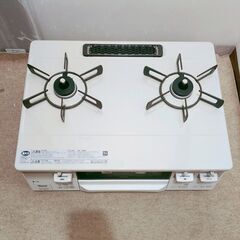 🍎未使用 リンナイ ガステーブル ラクシエファイン グリル付 都市ガス用 左強火力 KG66VTWLの画像