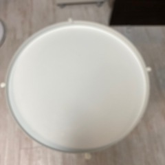 IKEAサイドテーブル　トレイテーブル　白　の画像