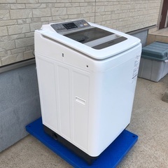 【洗浄済】2014年製 パナソニック 全自動洗濯機「NA-FA90H1」9.0kgの画像