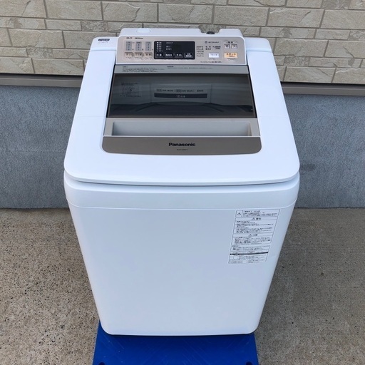 【洗浄済】2014年製 パナソニック 全自動洗濯機「NA-FA90H1」9.0kg