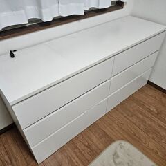 IKEA イケア マルム タンス MALM チェスト（引き出し×...
