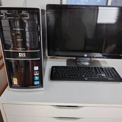 デスクトップPC　モニター付き　　HP-Pavilion Des...