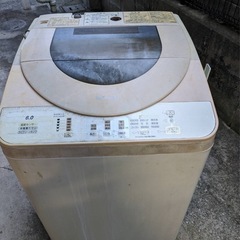 ナショナル6キロ全自動洗濯機