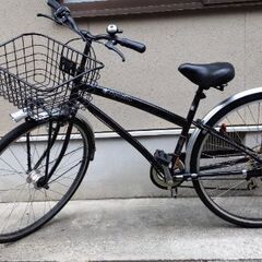 自転車　中古　通勤・通学用　黒