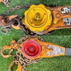 KITO キトー レバーブロック 2本セット ❶0.75t 3/4t   ❷0.8tの画像