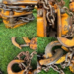 KITO キトー レバーブロック 2本セット ❶0.75t 3/4t   ❷0.8tの画像
