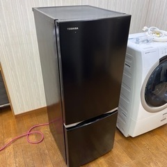 激安2ドア!! TOSHIBA 2020年 153L GR-R15BS(K) 