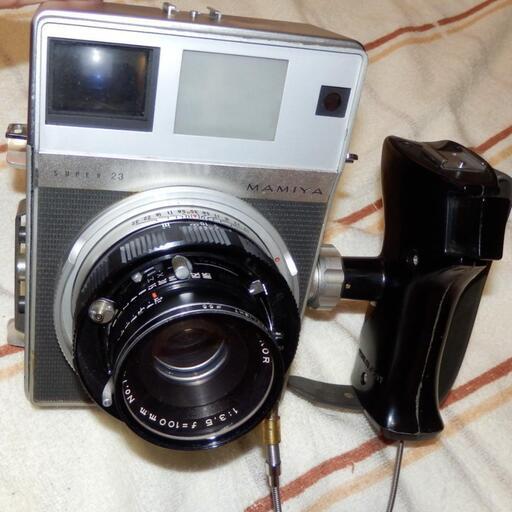 ❤️名機★動作品★蛇腹カメラ❤️マミヤプレススーパー23★100㎜★F3.5