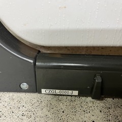 JTC グレイッシュ ベビーゲート サイドパネル2点 穴を開けない突っ張り式 中古品 ①の画像