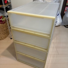 差し上げます◆無印良品 MUJI　ポリプロピレン 衣装ケース 小...