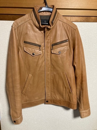 メンズビギ　レザージャケット