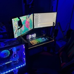 ゲーミングPCフルセットダブルモニター